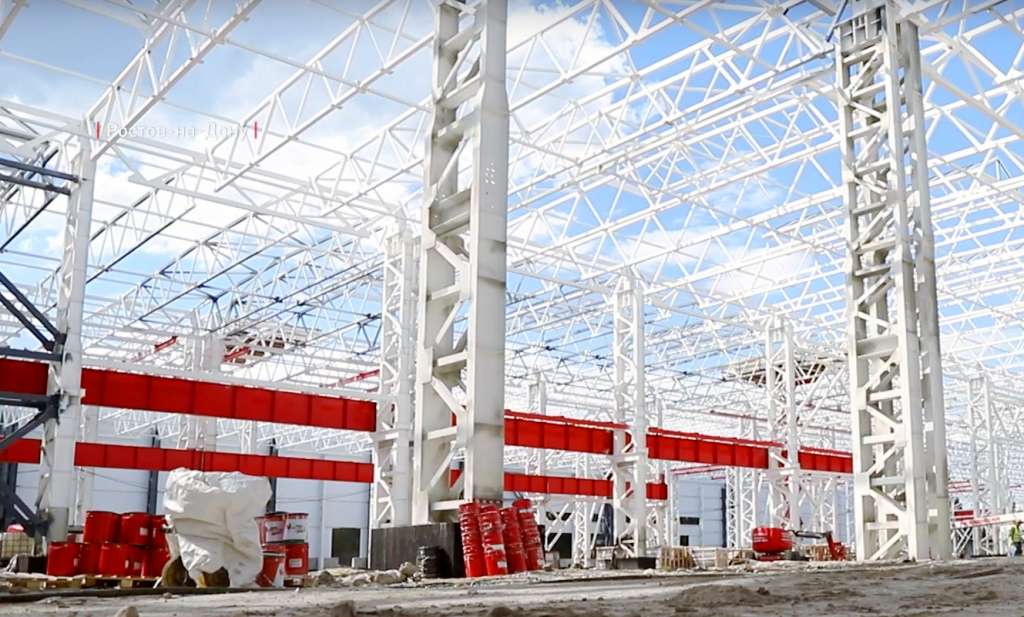 Александр Сучков посетил строительную площадку нового тракторного завода В честь нового предприятия ГК Ростсельмаш названы два остановочных комплекса .jpeg