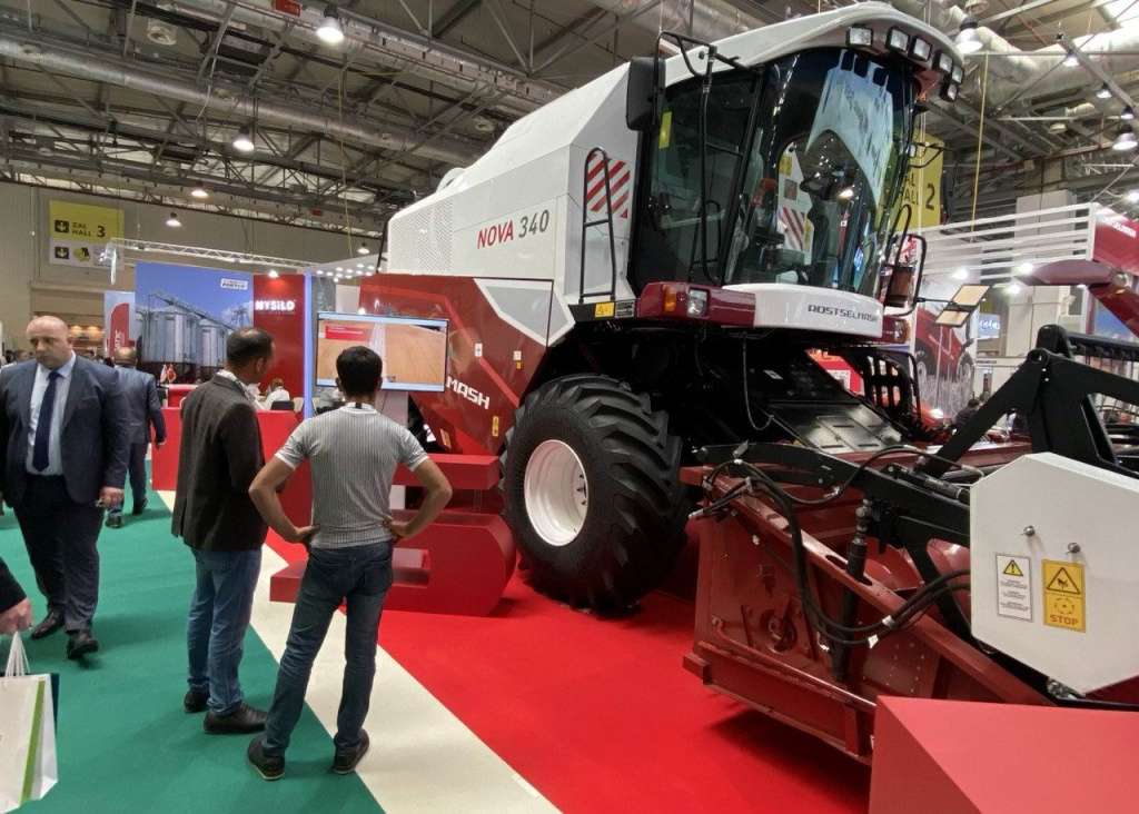 Экспозиционная площадка Ростсельмаш Caspian Agro