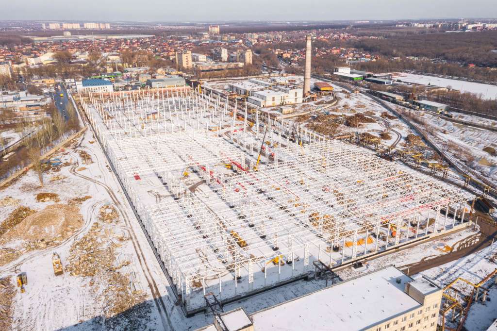 Ростсельмаш строит тракторный завод Ростсельмаш строит тракторный завод
