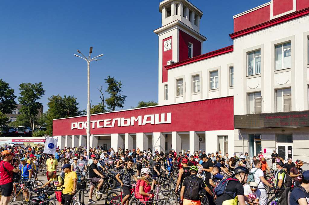 Пятый общегородской велопробег от Ростсельмаш